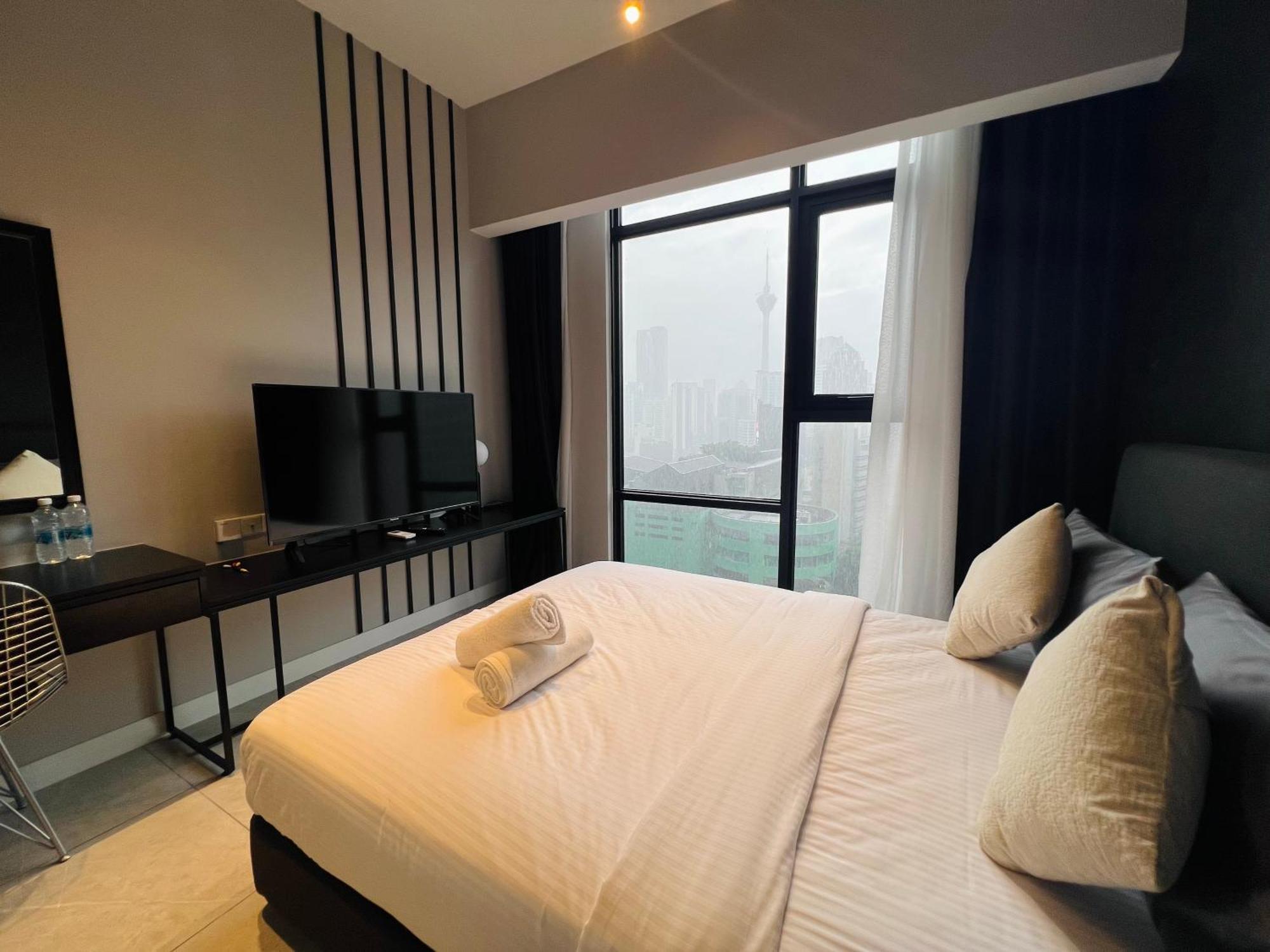 Popular Suites At Axon Residence Klcc Kuala Lumpur Esterno foto